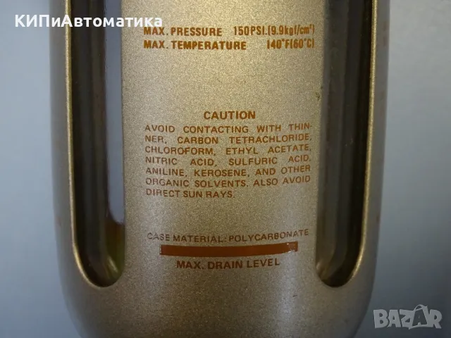 пневматичен филтър SMC 10-AM300 Mist Separator G1/4, снимка 5 - Резервни части за машини - 47673166