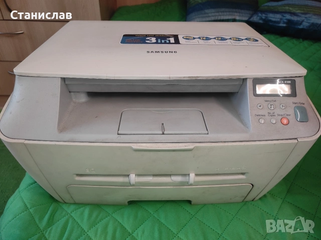 Продавам лазерен принтер SAMSUNG SCX-4100, снимка 2 - Друго - 54017663