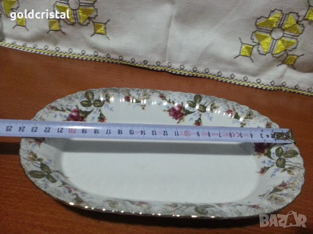 Полски порцелан плато елипса, снимка 3 - Антикварни и старинни предмети - 44231535