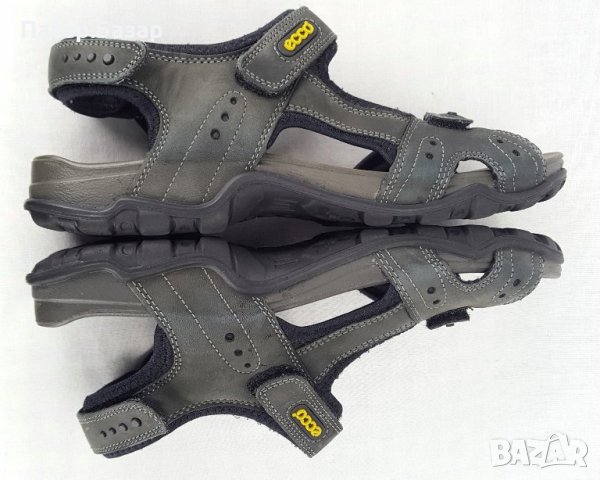 ECCO Мъжки Юношески Кожени Сандали Спортни Туристически Оригинал 39.5 40, снимка 8 - Мъжки сандали - 32855883