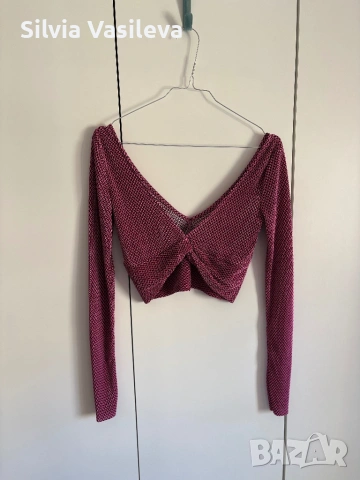 Дамска къса блузка Bershka