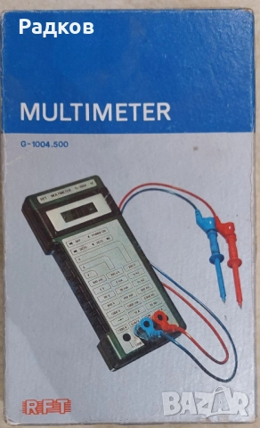Продавам цифров мултиметър G-1004.500