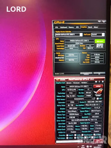 Видеокарта RTX 3060Ti 8GB EVGA XC Gaming, снимка 8 - Видеокарти - 55854632
