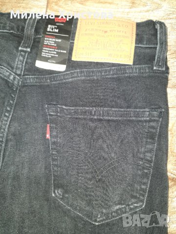 Намалена цена 48лв  W29 L30 LEVI'S 511 Slim   мъжки дънки, снимка 3 - Дънки - 34510202