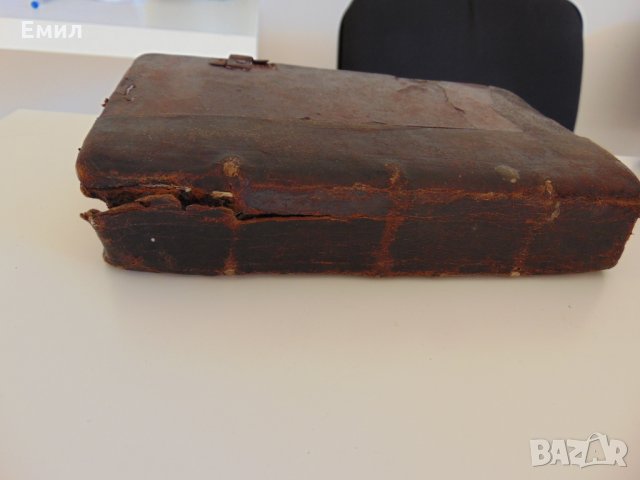 Антикварна църковна книга молитвеник, снимка 7 - Колекции - 29327955