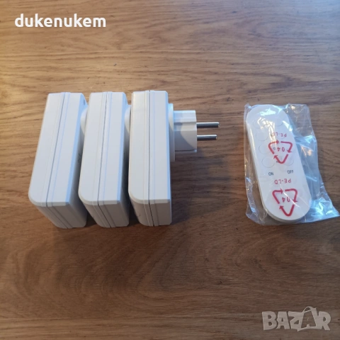 Комплект безжични контакти с дистанционно – 3+1, 2000W, снимка 7 - Друга електроника - 53333488