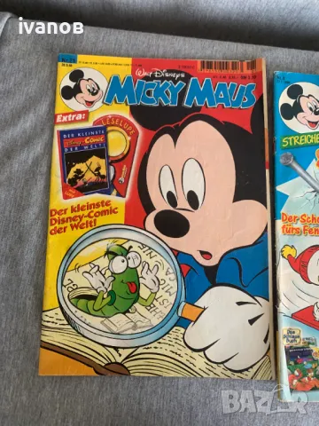 лот книжки Micky Maus 6 броя, снимка 3 - Списания и комикси - 49882114
