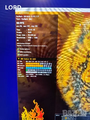 Видеокарта RX 6600 8GB Sapphire Pulse , снимка 6 - Видеокарти - 55970358