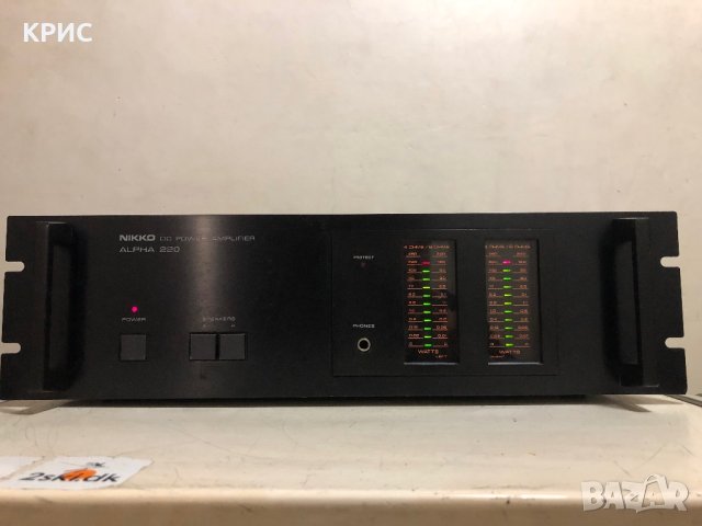 Nikko Alpha 220, Made in Japan, снимка 2 - Ресийвъри, усилватели, смесителни пултове - 42618690