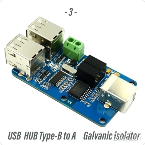 Оптичен изолатор - USB HUB Галваничен Разделител,RS-232/485,ADUM5401,ADUM4160,ADUM3160,ADUM1201     , снимка 4 - Друга електроника - 52077866