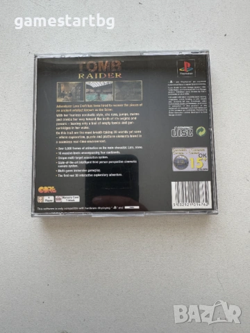 Tomb Raider за PS1, снимка 2 - Игри за PlayStation - 54256102