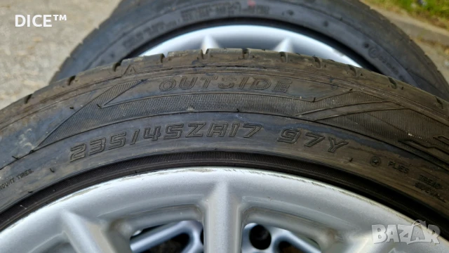 4бр 235/45/17 летни гуми Falken Azenis FK510, снимка 8 - Гуми и джанти - 50572970