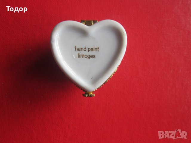 Страхотна порцеланова кутийка за хапчета бижута 4, снимка 4 - Колекции - 38064411