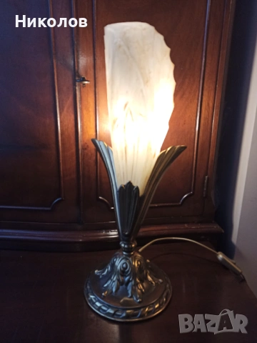 Нощна лампа Арт Деко, снимка 8 - Настолни лампи - 53214086