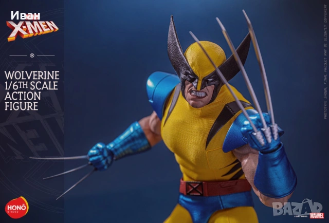 X-Men Wolverine Колекционерска фигура в мащаб 1/6 ОТ HOT TOYS , HONO STUDIO - МАРКА MARVEL, снимка 6 - Колекции - 54060147
