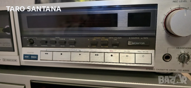 SONY TC-K 555 TOP, снимка 2 - Декове - 45201636