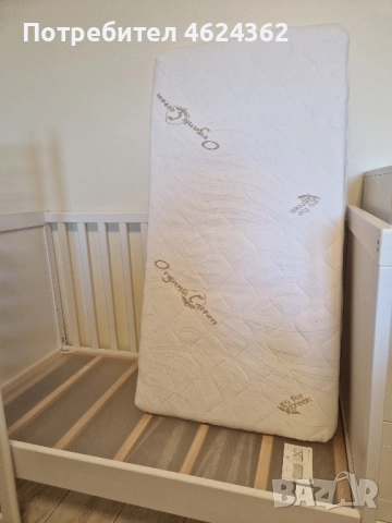 Бебешко легло /Икеа/, снимка 2 - Бебешки легла и матраци - 52070763