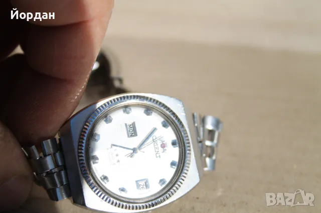 Японски часовник ''Orient'' 21 камъка автоматик, снимка 10 - Мъжки - 48425666