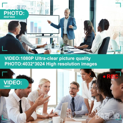 TAOZHI Мини камера с писалка HD 1080P, снимка 3 - HD камери - 53174835