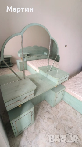 Спалня, ракла, бюро за гримове, tv шкаф, снимка 6 - Спални и легла - 54093544