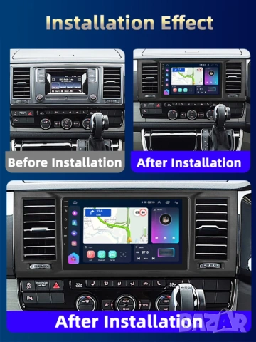 Мултимедия за Volkswagen, Caravelle 6, Transporter, VW T6, Multivan, Android, Навигация, Двоен дин, снимка 4 - Аксесоари и консумативи - 51387954