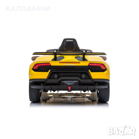 Акумулаторна кола LAMBORGHINI HURACAN ЖЪЛТА с родителски контрол, снимка 5 - Коли, камиони, мотори, писти - 44759572