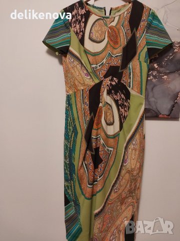 ETRO. Original Size S-M Вълна Изключителна рокля, снимка 1 - Рокли - 42517933