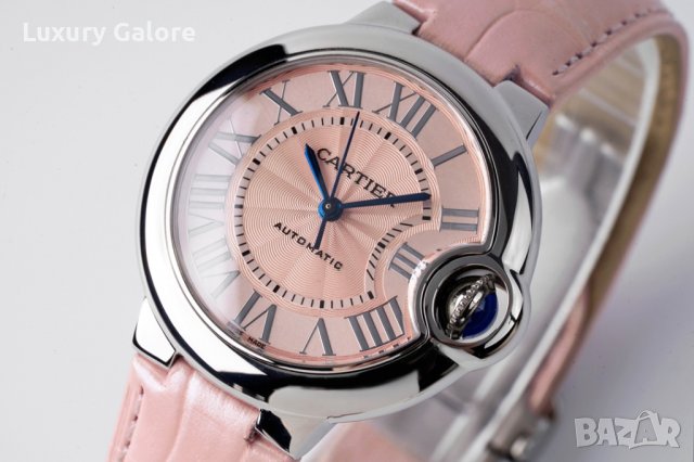 Дамски часовник Ballon Bleu De Cartier с автоматичен механизъм, снимка 3 - Дамски - 36785054
