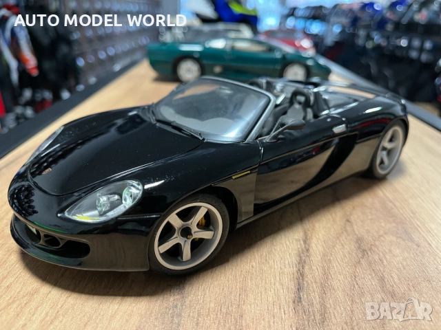 BBUARGO колекционерски модел PORSCHE CARRERA GT 2002 г. 1:18 мащаб