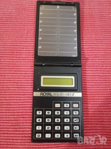 Стар соларен калкулатор Япония. 