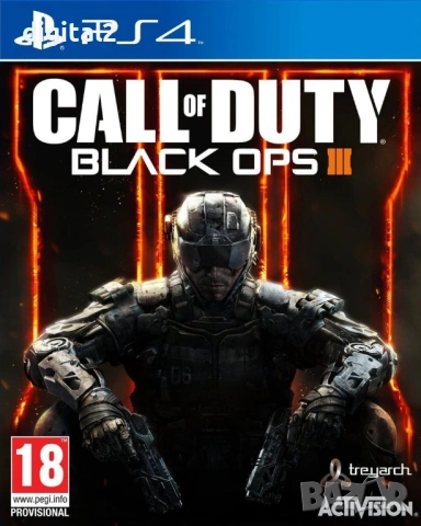 Call of Duty: Black Ops III (PS4) Игра PS4 PS5 Нова Запечатана