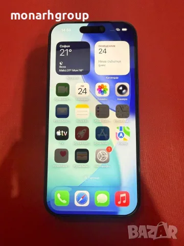 Телефон Iphone 17 Pro /256GB/брой цикли 31/+кейс
