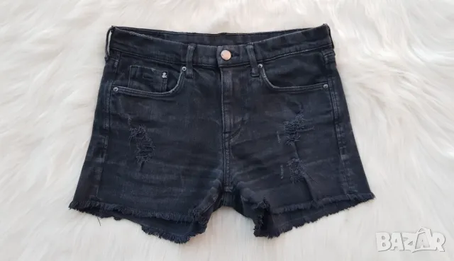 Къси дънкови панталони H&M размер ХS , снимка 13 - Къси панталони и бермуди - 49519551