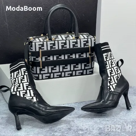 Fendi дамски комплекти, снимка 8 - Дамски елегантни обувки - 48180332