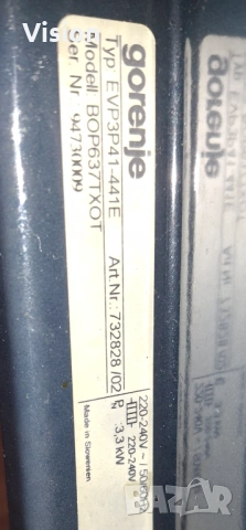 Вратa фурна Горение BOP637TXOT