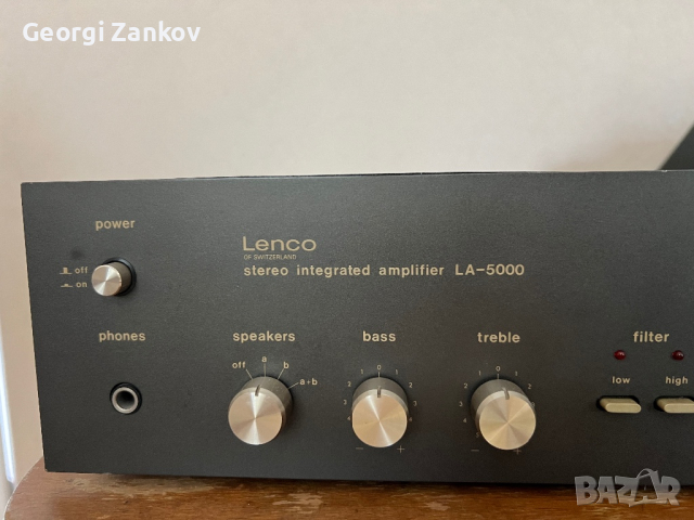 Lenco LA-5000, снимка 5 - Ресийвъри, усилватели, смесителни пултове - 44806942
