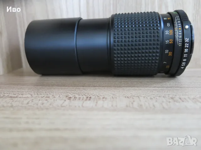 Обектив Mamiya 200mm f4 Sekor E, с филтър Hoya 52mm UV(O), снимка 9 - Обективи и филтри - 55799286