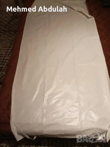 Непромокаем протектор за легло 82/190  см, снимка 2 - Протектори за матраци - 47897490