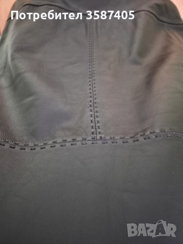 Мъжко кожено яке от агнешка кожа - 4 XL, снимка 6 - Якета - 52837217