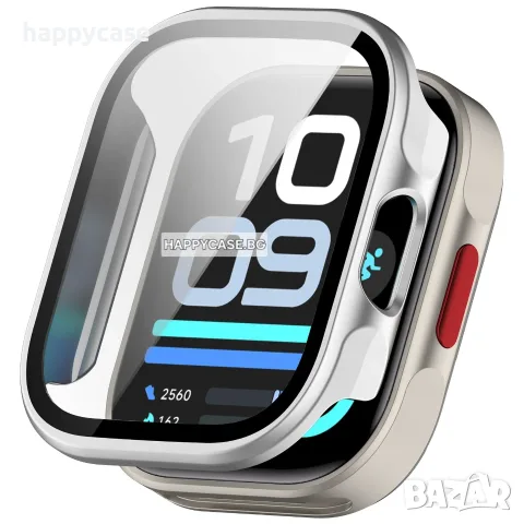 Xiaomi Redmi Watch 6 Active / 6 Lite / 360° Твърд пластмасов кейс с вграден протектор за екран, снимка 9 - Смарт часовници - 55962395