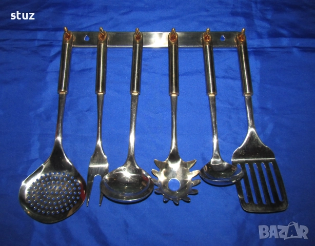 Немски набор за кухня с поставка, снимка 6 - Прибори за хранене, готвене и сервиране - 52435040