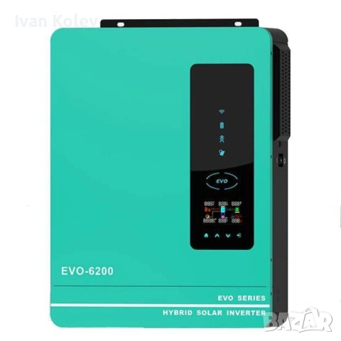 Хибриден Соларен Инвертор ANERN Модел AN-SCI-EVO-6200, Мощност 6.2kW (6200W), снимка 7 - Друга електроника - 54109843