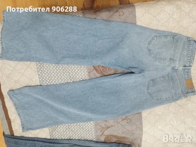 Дънки Zara Z1975 Wide-leg с висока талия, размер [34] – Като нови!, снимка 4 - Дънки - 55779676