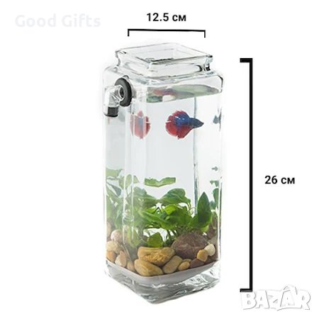 Самопочистващ се аквариум My Fun Fish Cleaning Tank, снимка 4 - Други стоки за дома - 39354197