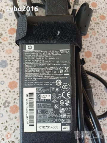 Продавам оригинално зарядно за лаптоп HP., снимка 2 - Лаптоп аксесоари - 53890535
