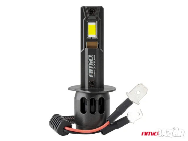 LED крушки AMiO F25 Pro Black H1 6000K 68W 12-24V CANBUS, снимка 2 - Аксесоари и консумативи - 55868736
