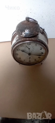 Стар немски здрав будилник "Юхангс", снимка 10 - Антикварни и старинни предмети - 54266406