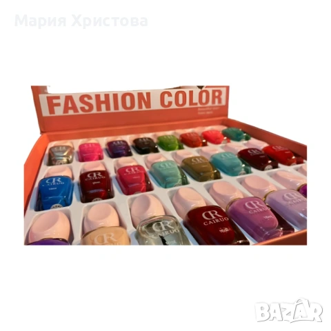 Комплект 24 бр. лакове за нокти CR CAIRUO, снимка 7 - Продукти за маникюр - 53084526