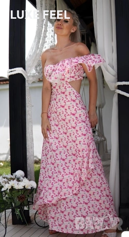 💓Дамска Рокля , снимка 4 - Рокли - 54236874