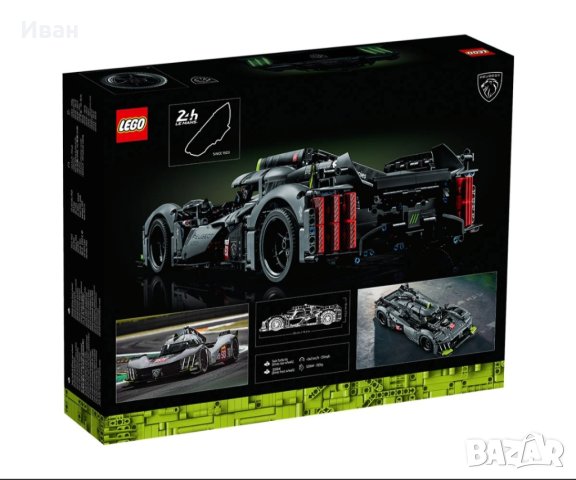 Нови и запечатани !!! LEGO® Technic 42156 - Peugeot 9X8 24H Le Mans Hybrid Hypercar, снимка 5 - Други игри - 42760613